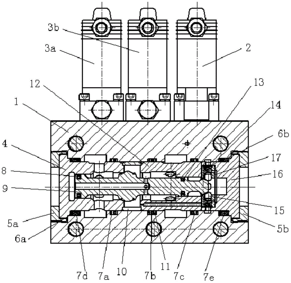 Hydraulic electromagnetic reversing mechanism for high-voltage circuit breaker hydraulic spring operation device