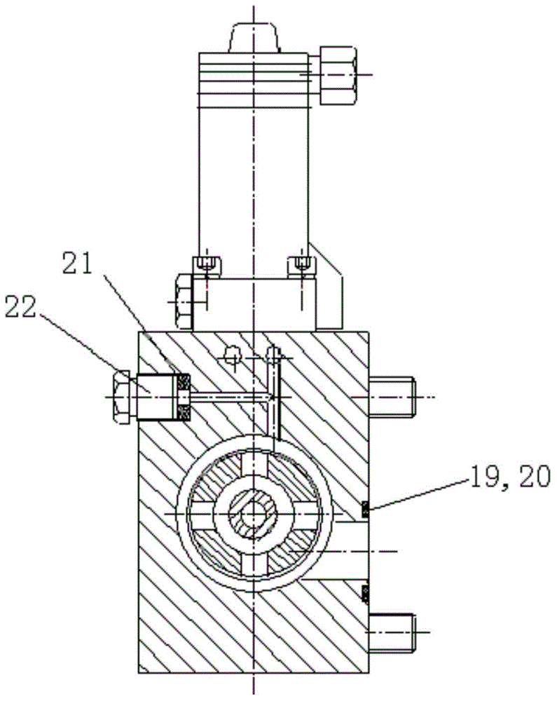 Hydraulic electromagnetic reversing mechanism for high-voltage circuit breaker hydraulic spring operation device