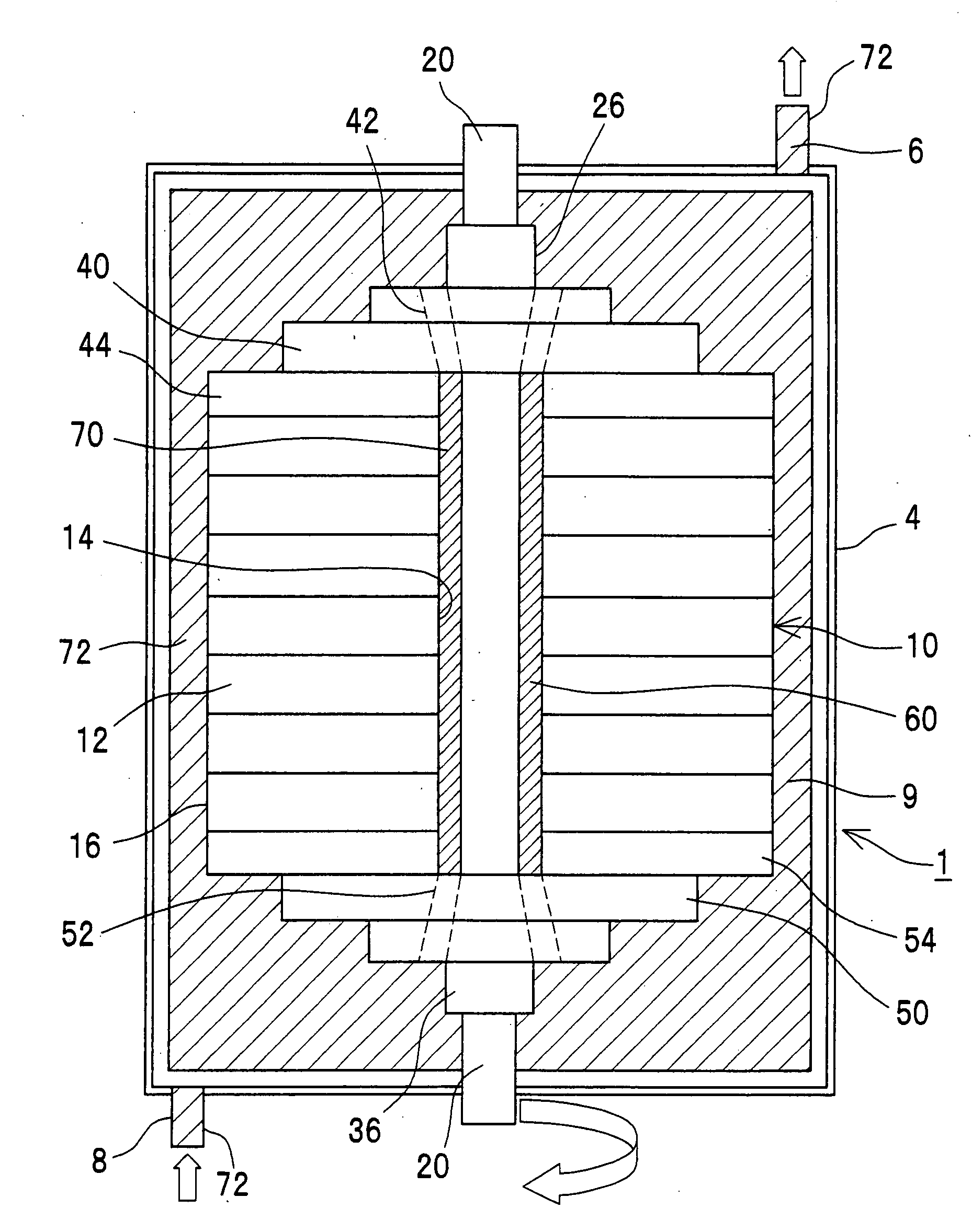 Glass disk processing method