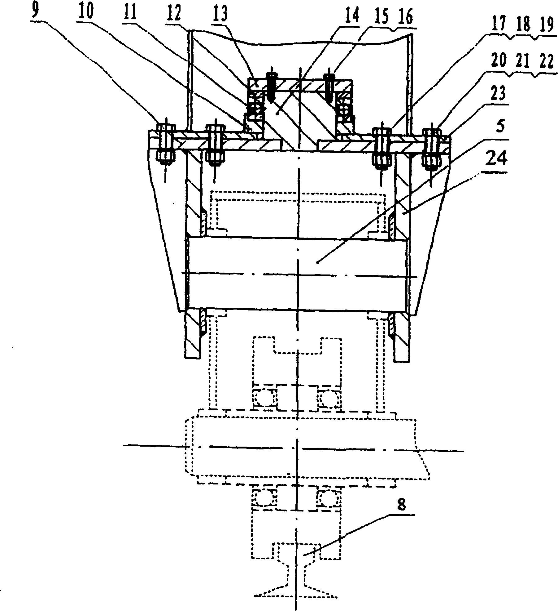 Track transfer apparatus, track transfer connection device, transfer system and method