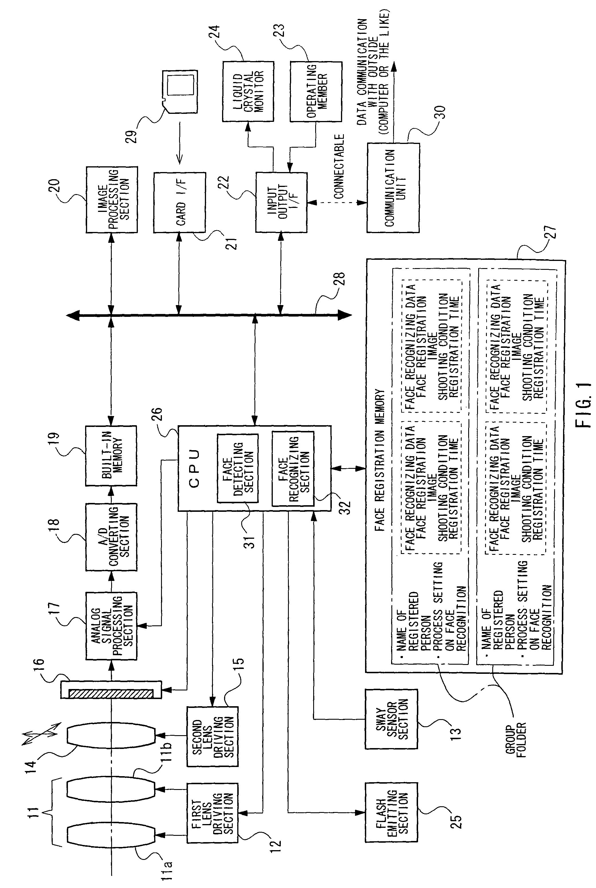 Electronic camera and image processing device