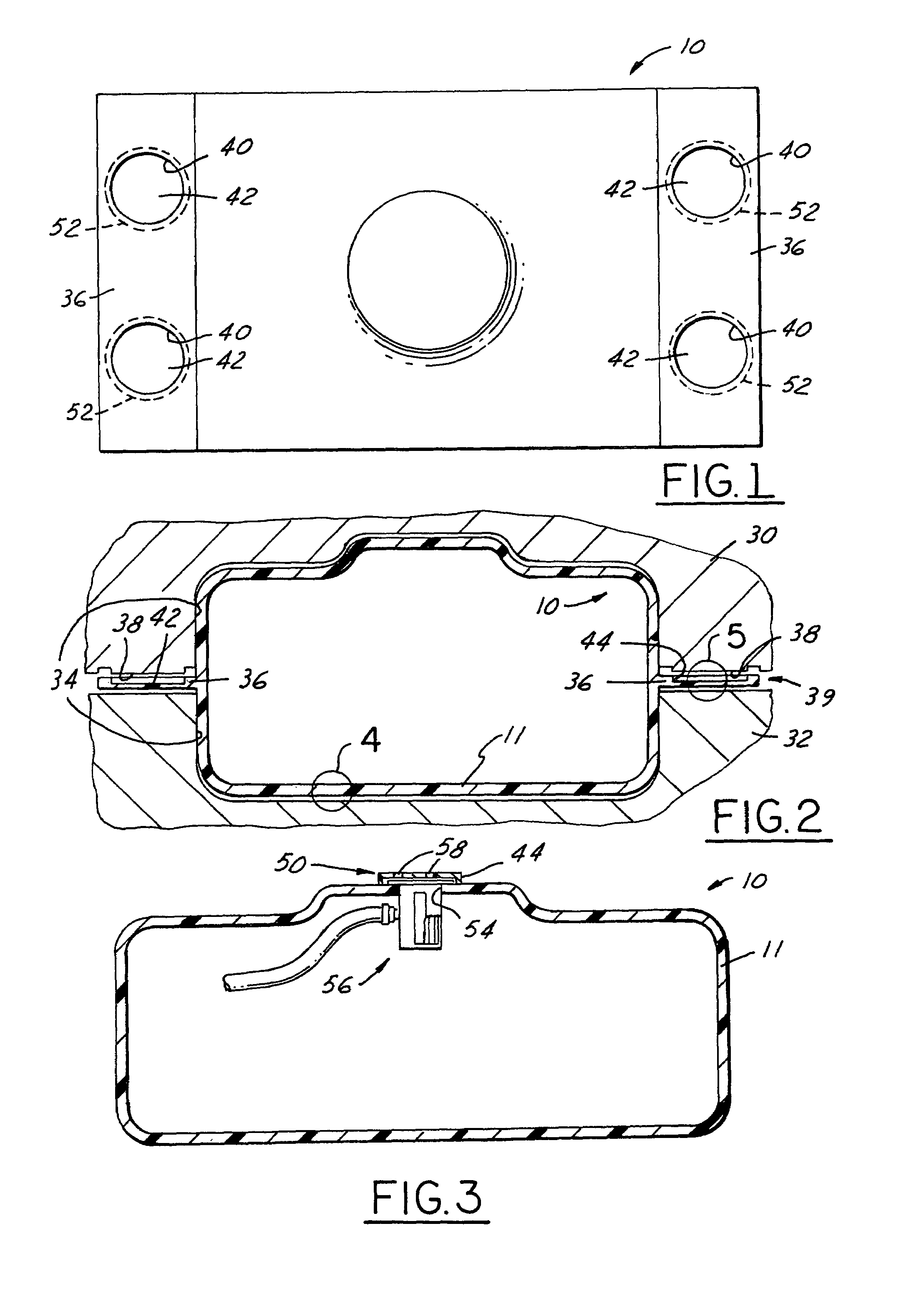 Multiple layer polymeric cap and method of making the same
