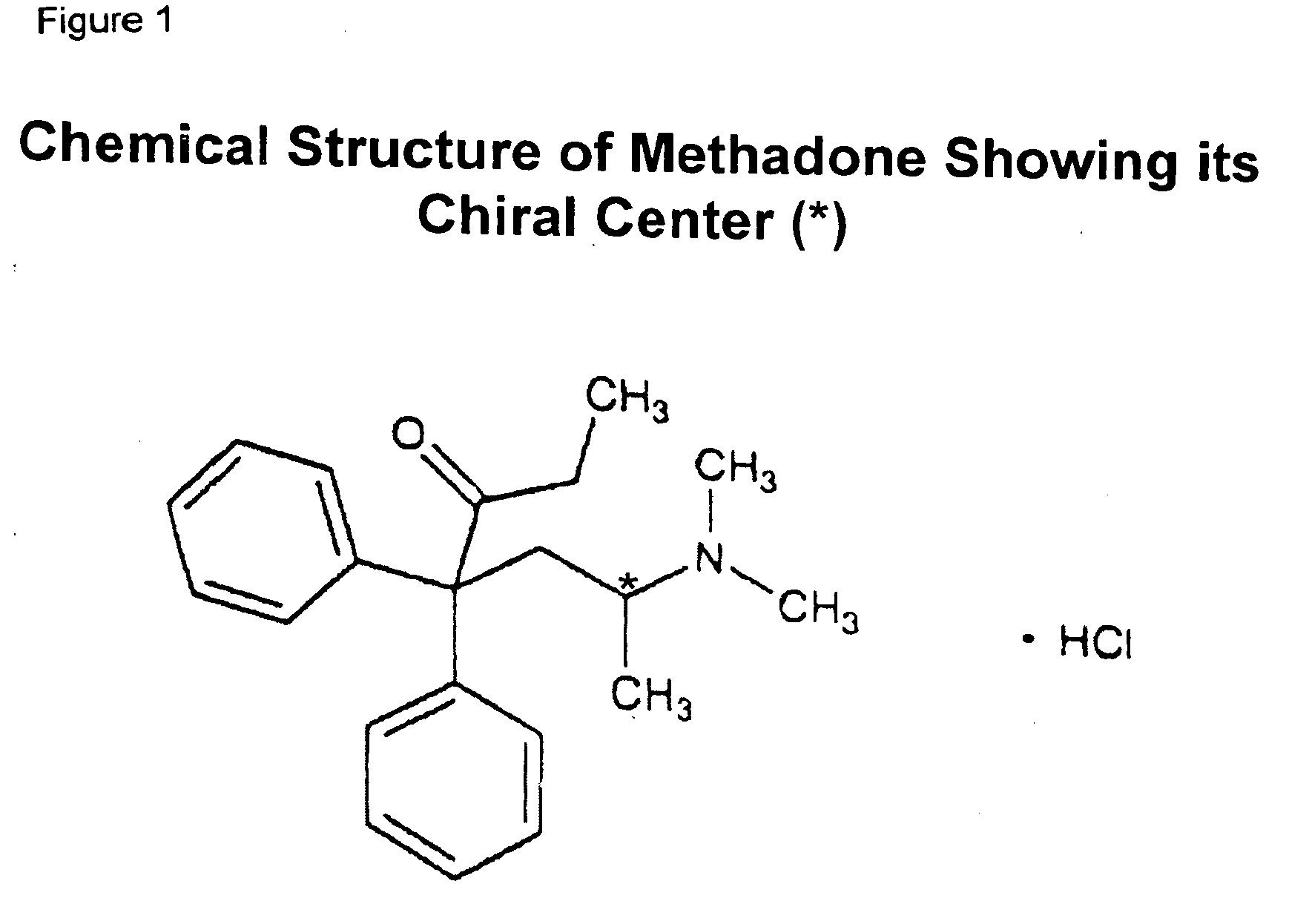 Methadone chiral isolate as an improved pharmaceutical