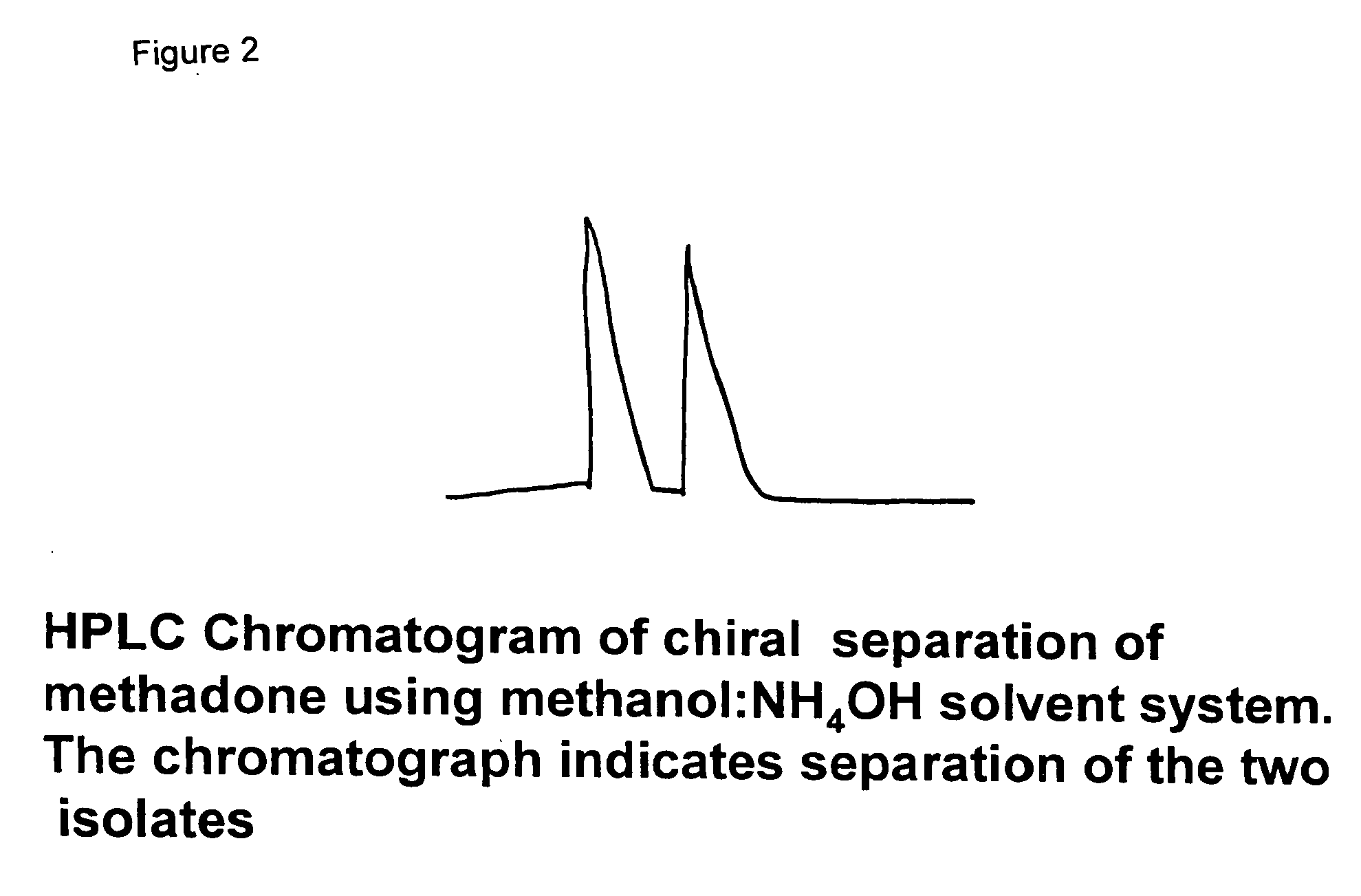 Methadone chiral isolate as an improved pharmaceutical