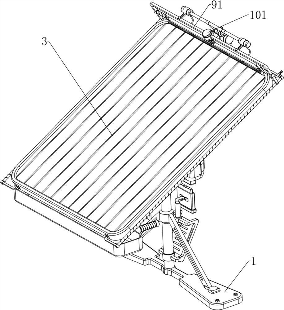 Unmanned operation and maintenance device for photovoltaic power station
