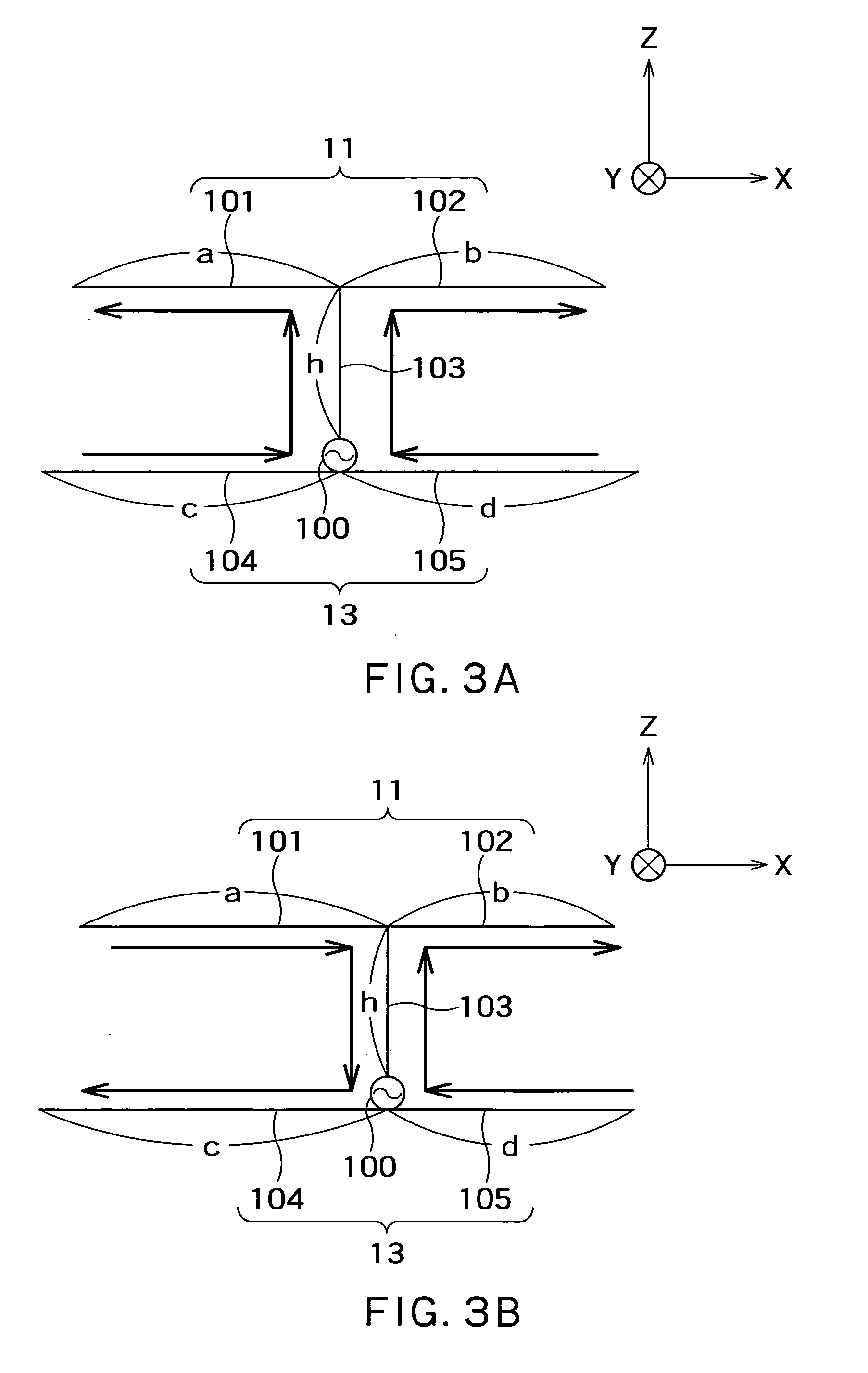 Antenna device, mobile terminal and RFID tag