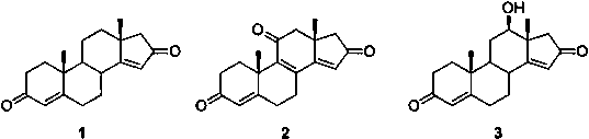 3,16-androstenedione compounds and application thereof
