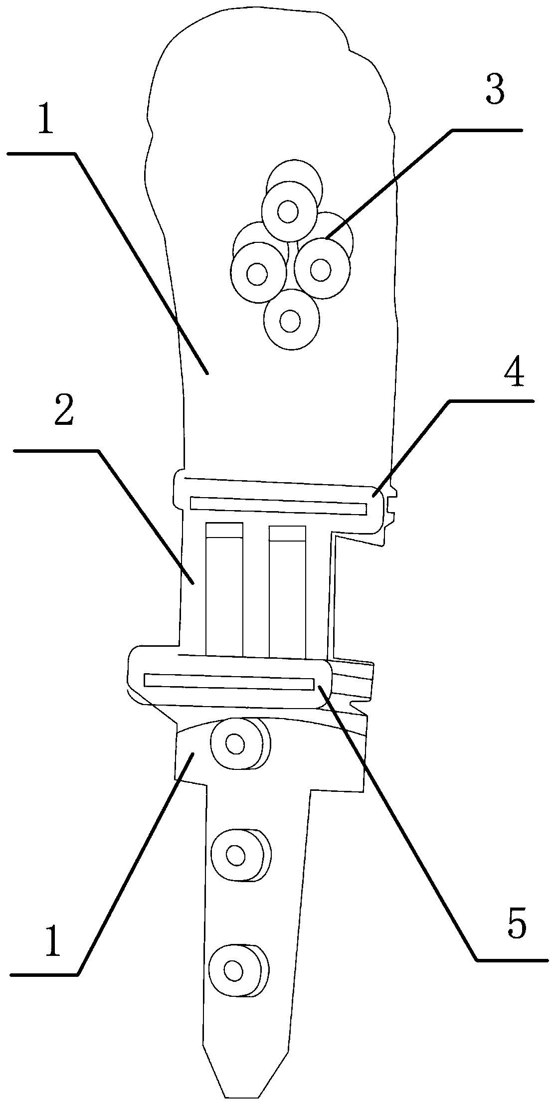 Child DDH femur proximal osteotomy guide plate and use method thereof