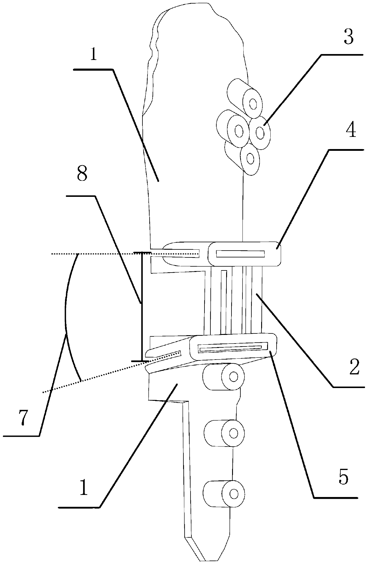 Child DDH femur proximal osteotomy guide plate and use method thereof