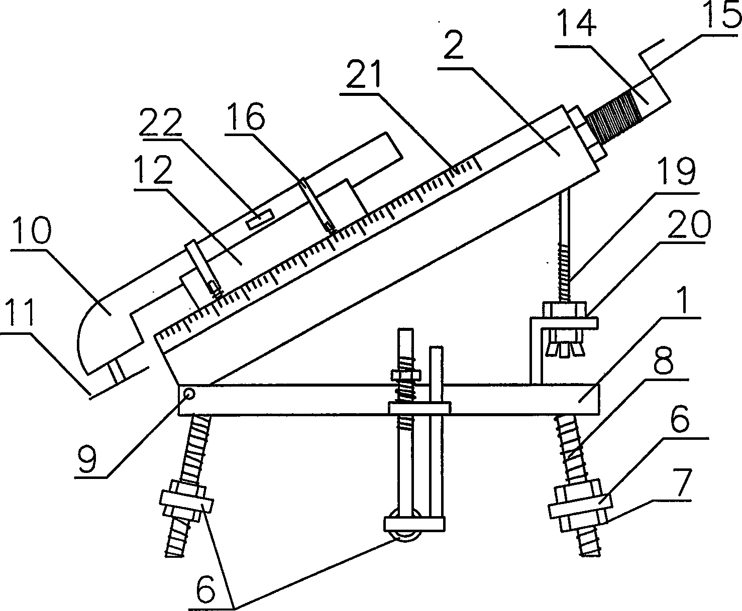 Technique for repairing surface damage on piston rod of hydraulic ram, and dedicated repairing tools