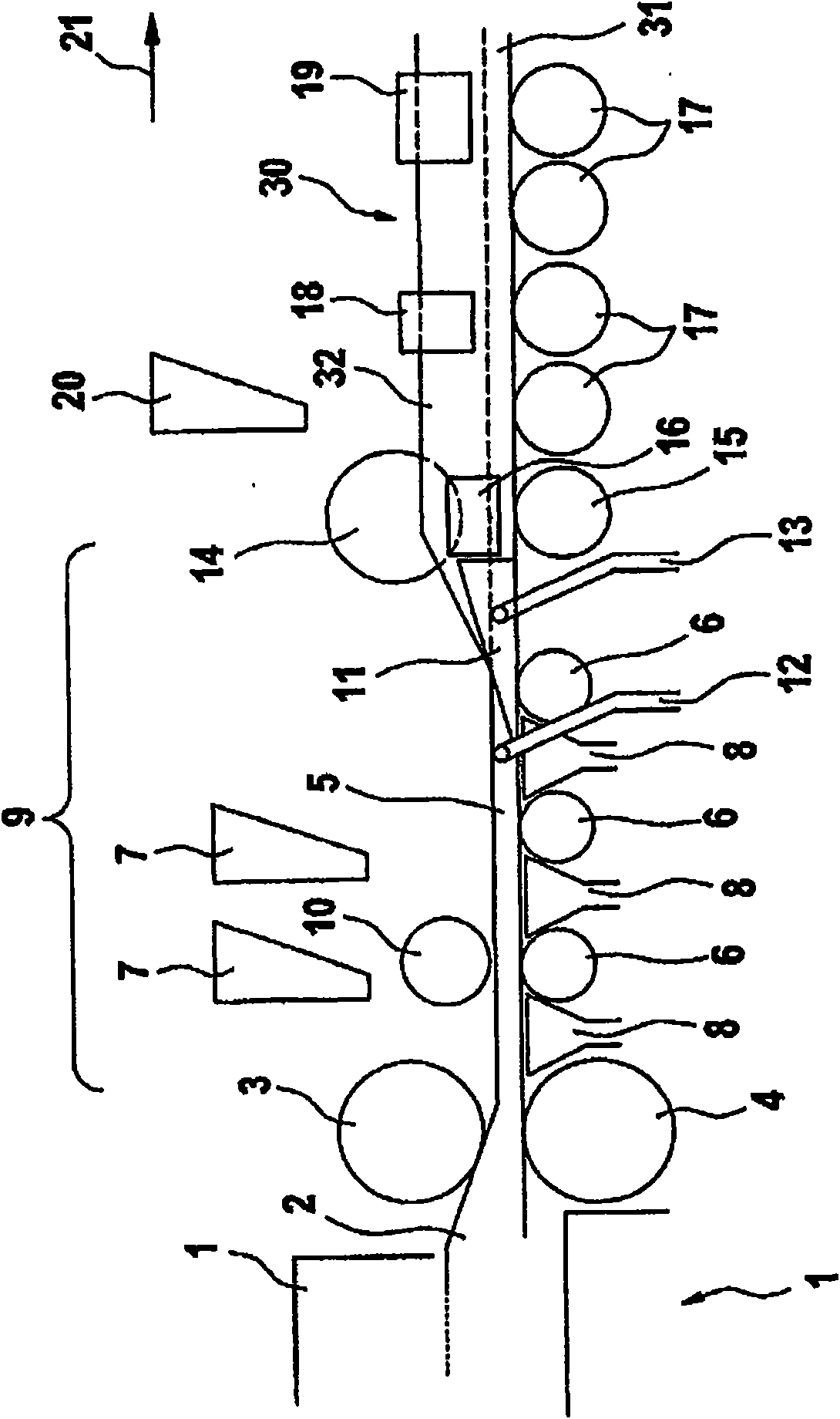 Process and device for the production of channel-section glass elements, channel-section glass element and its use