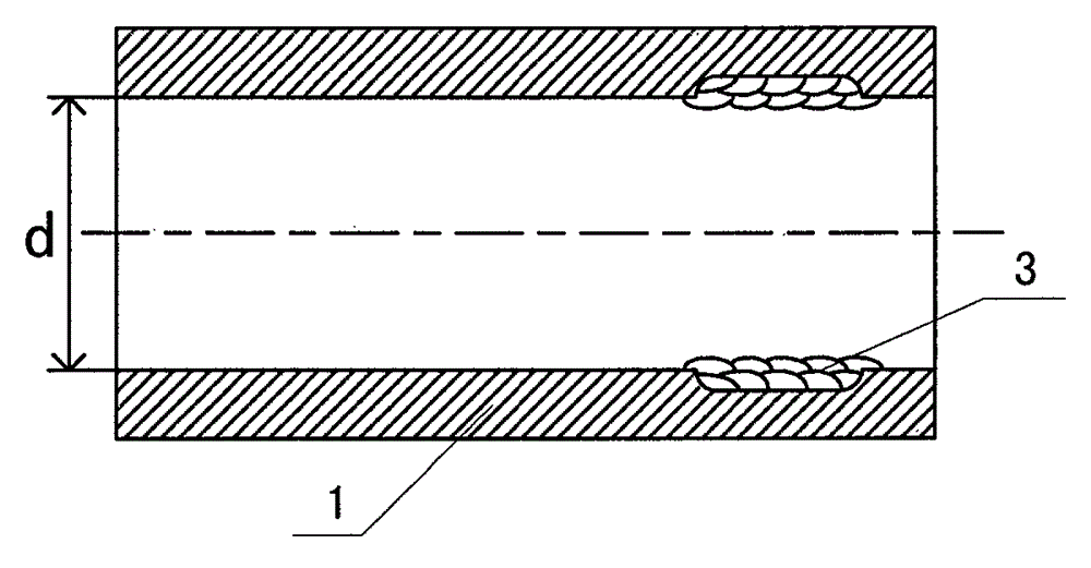 A method for welding anti-corrosion steel pipeline without internal repair
