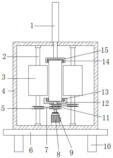 Grinding device convenient for metal product production