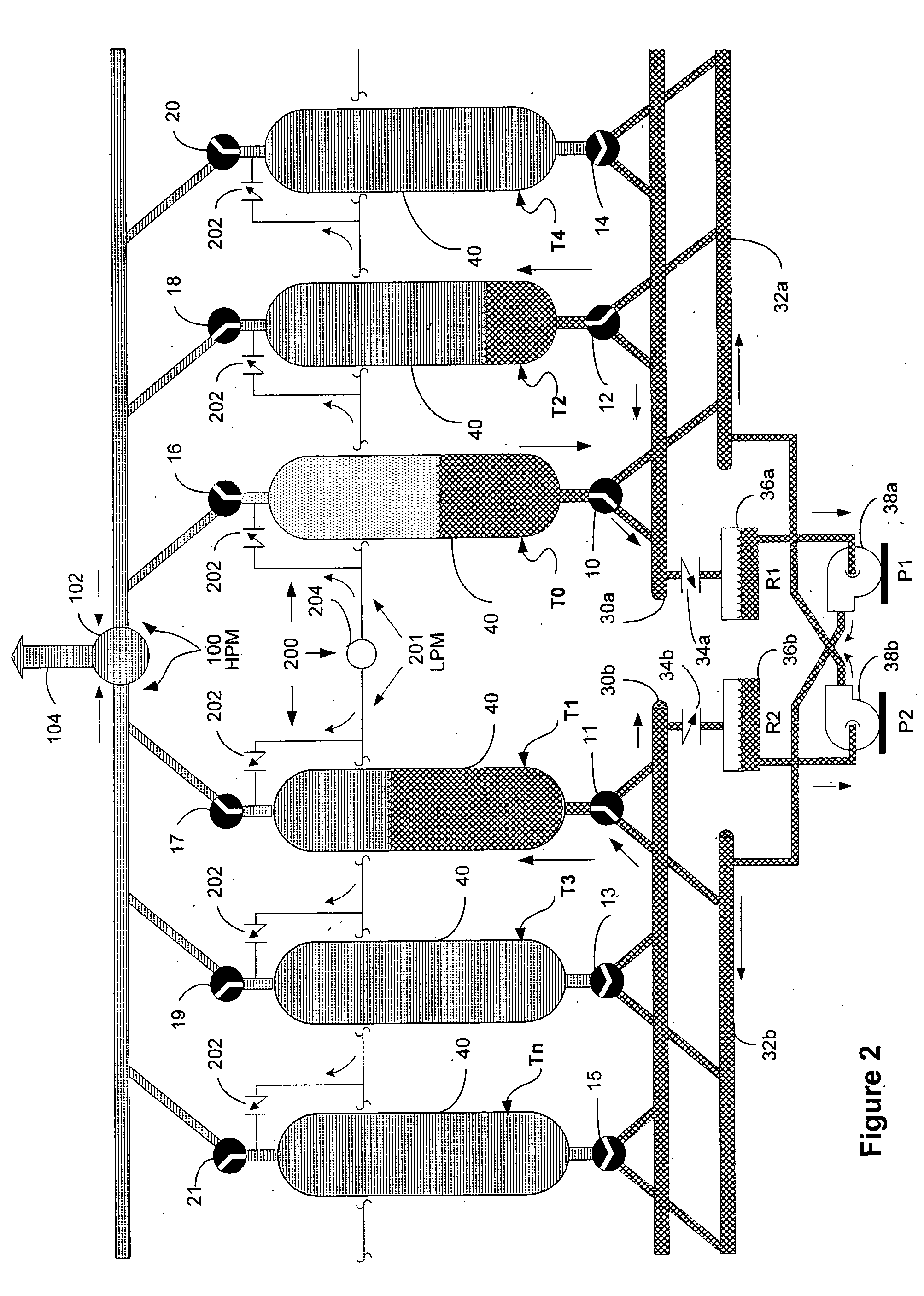 Liquid displacement shuttle system and method