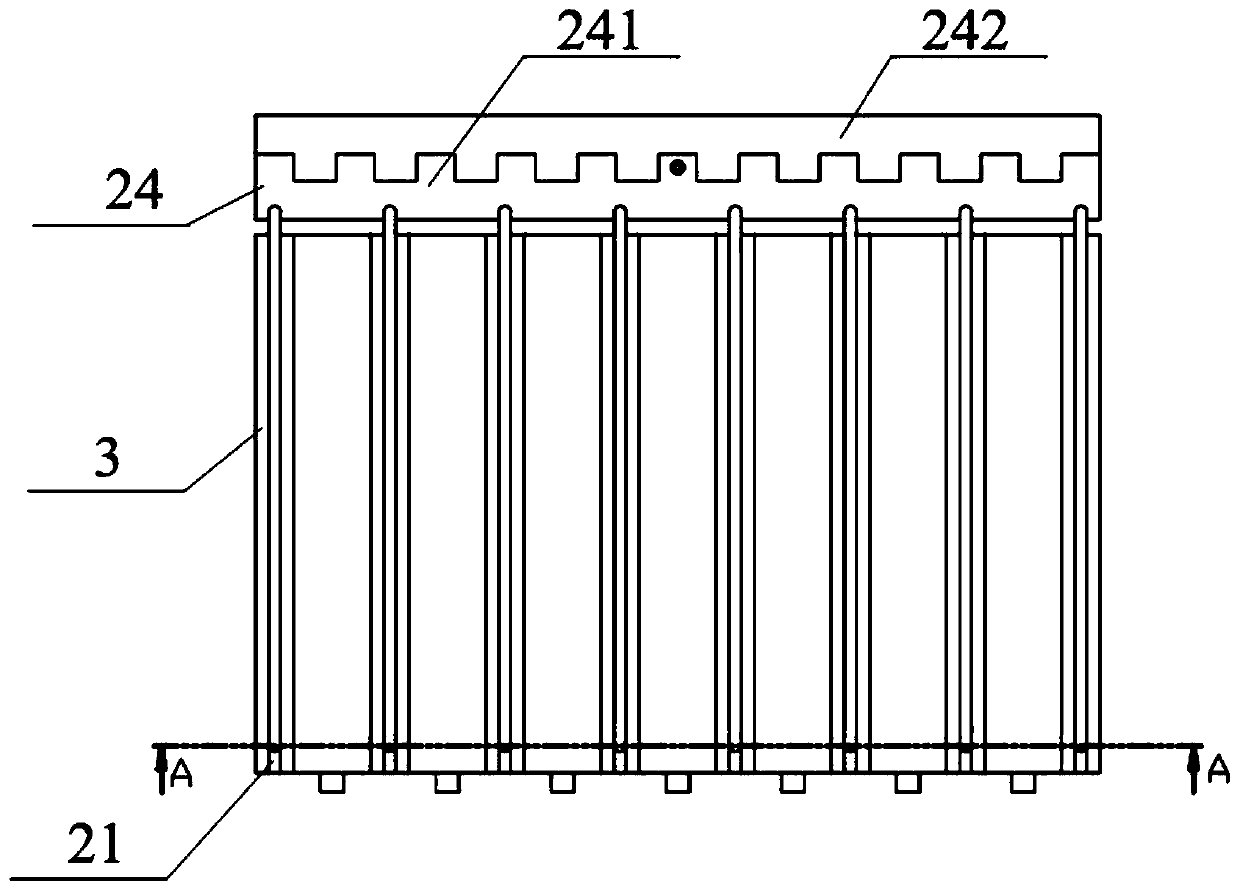 Power battery module based on coupling cooling of loop heat pipe and phase change material