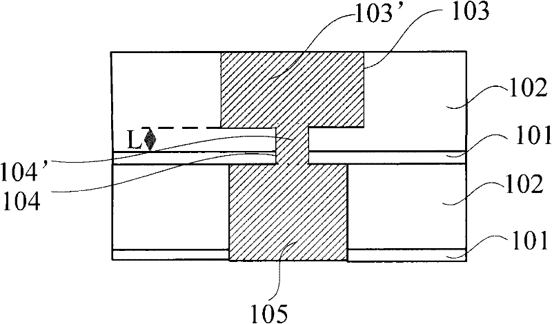 Method for etching groove