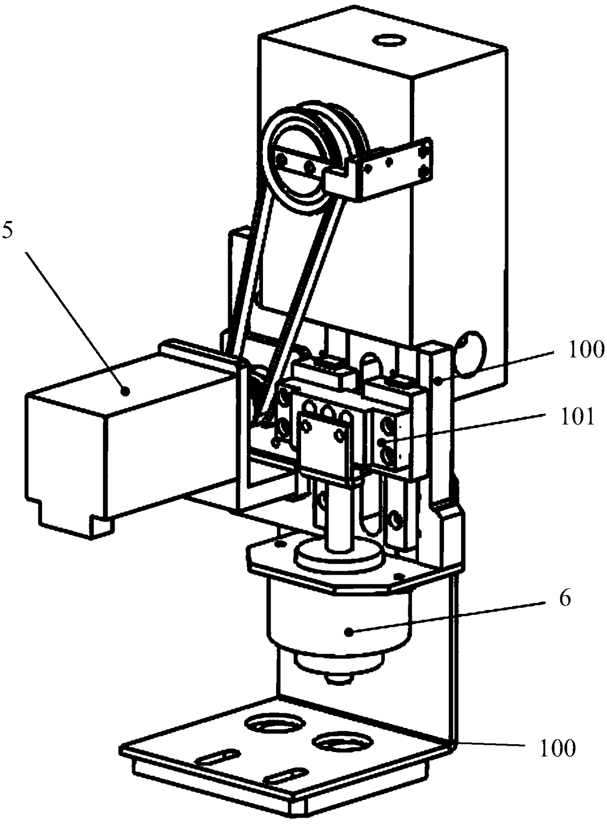 Double-cavity diluting apparatus