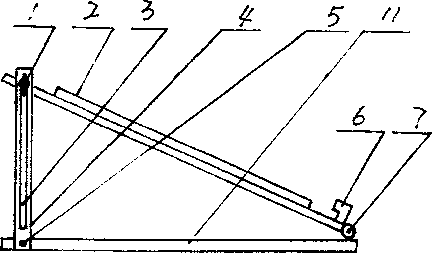 Positioning clamp for machining flagstone surface and method for grinding flagstone surface