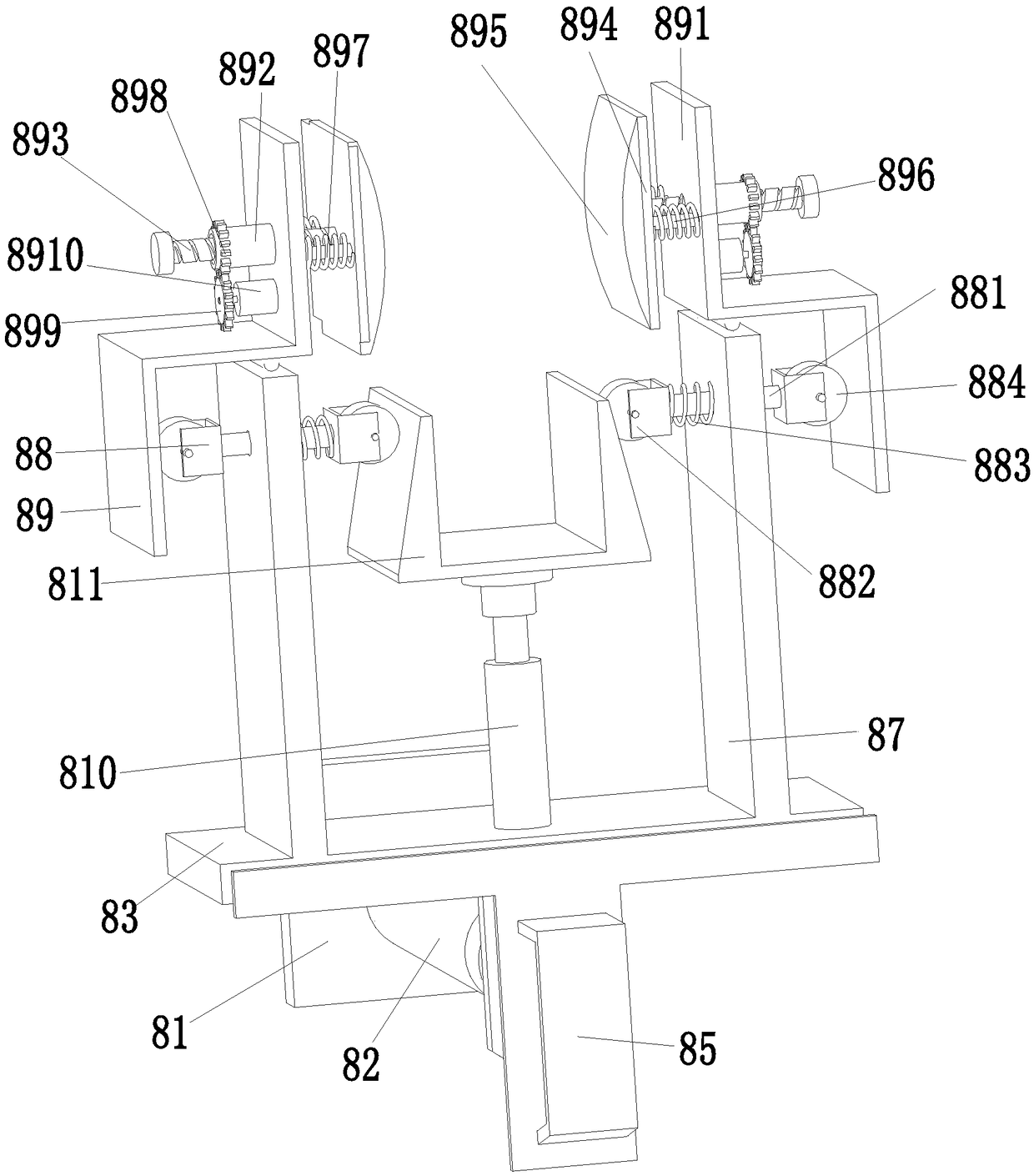 Apparatus for fixing a power bus slot