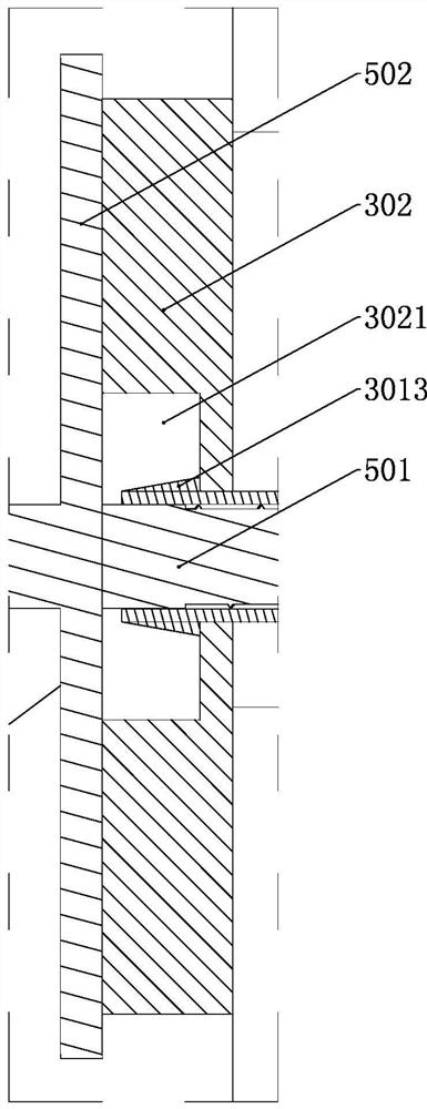 Reinforced concrete passive thermal insulation wall with fixing pieces