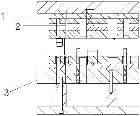 Hydraulic part fault automatic processing device