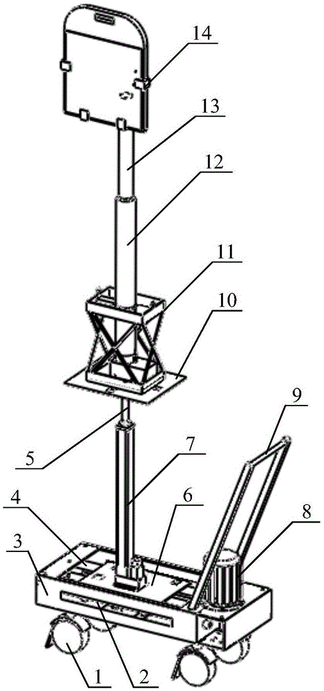 Positioning device for X-ray testing equipment