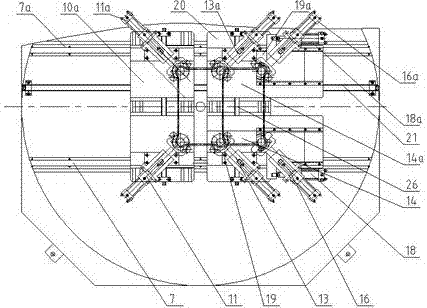 Automatic winding forming technology for suspending frame type evaporator