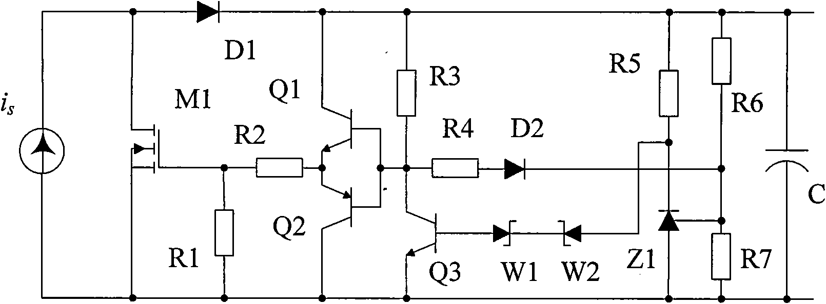 High voltage isolating switch power and a plurality of output isolated switch power systems