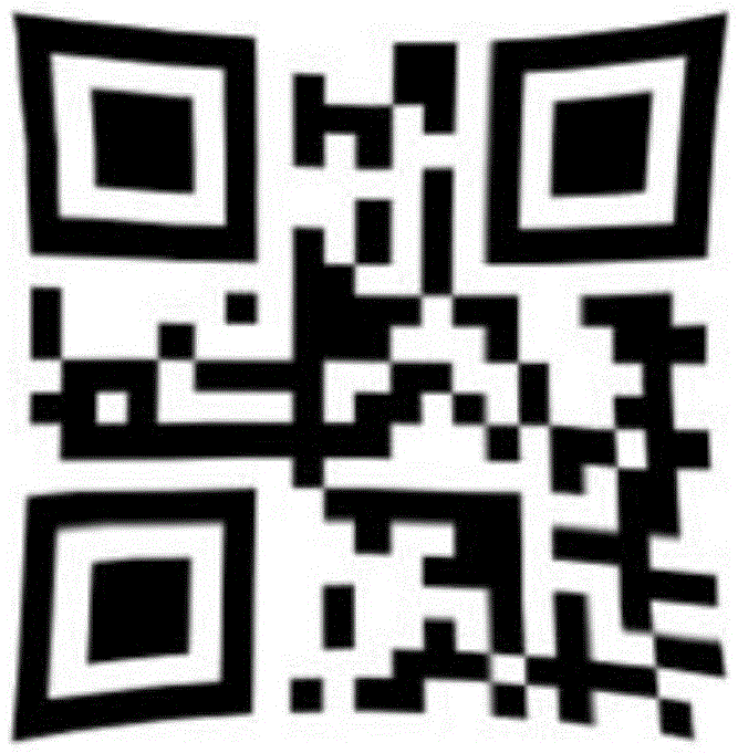 Decoding method and system for distorted QR (Quick Response) code