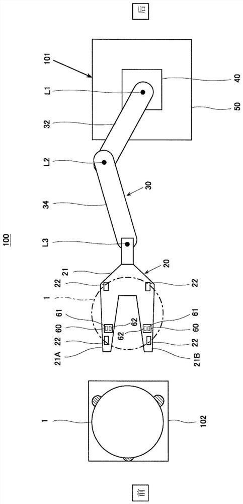 Substrate transport device and operation method for substrate transport device