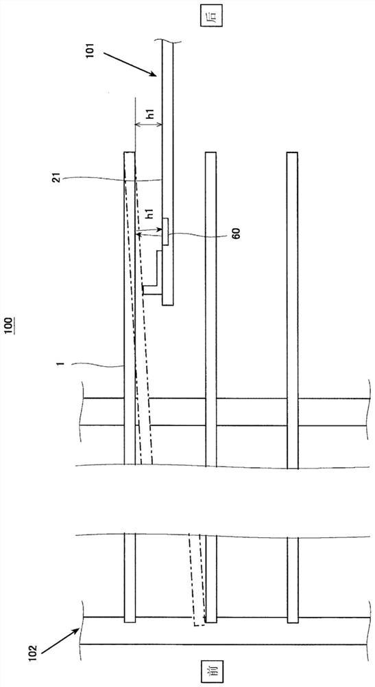 Substrate transport device and operation method for substrate transport device