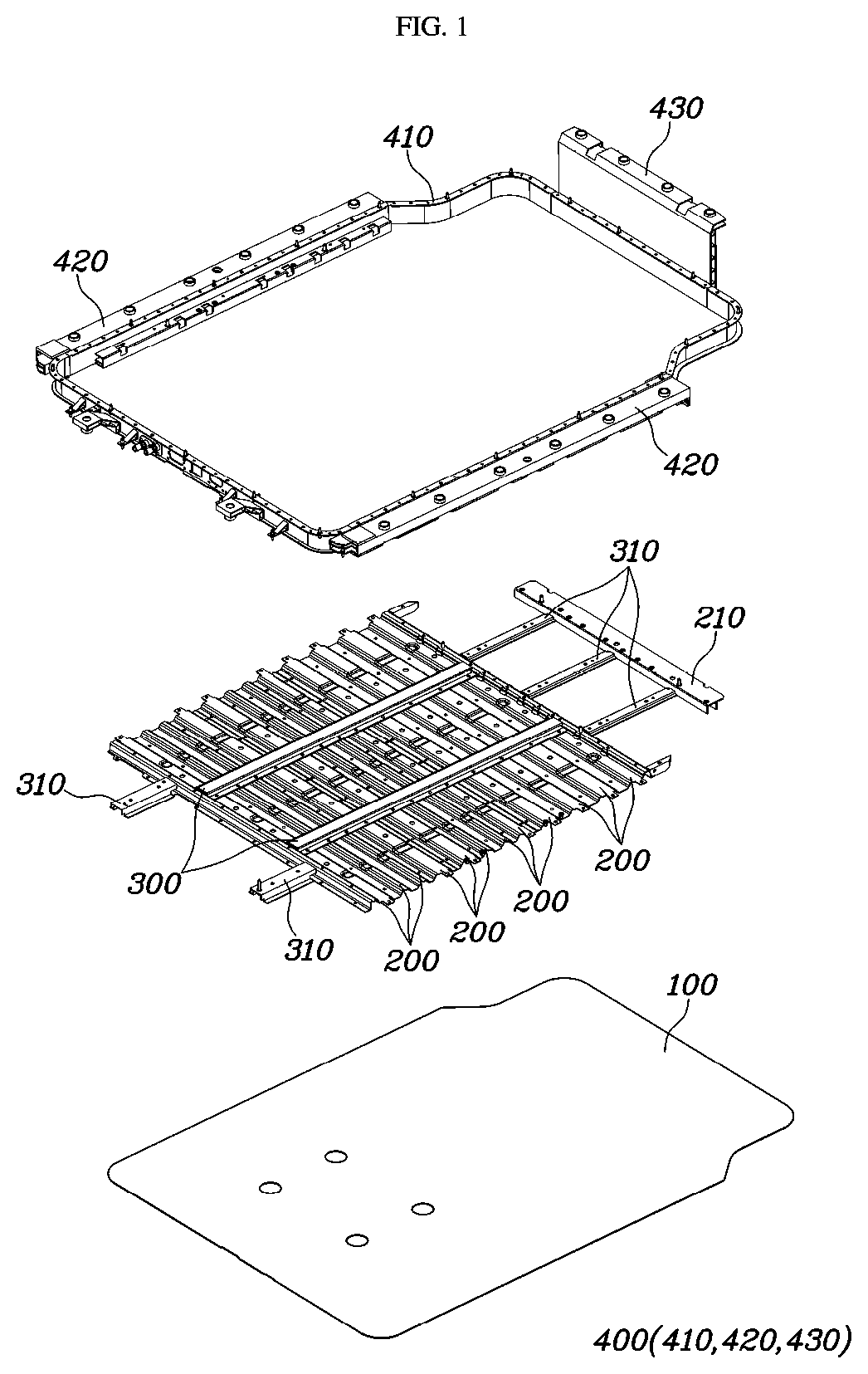 Vehicle battery case