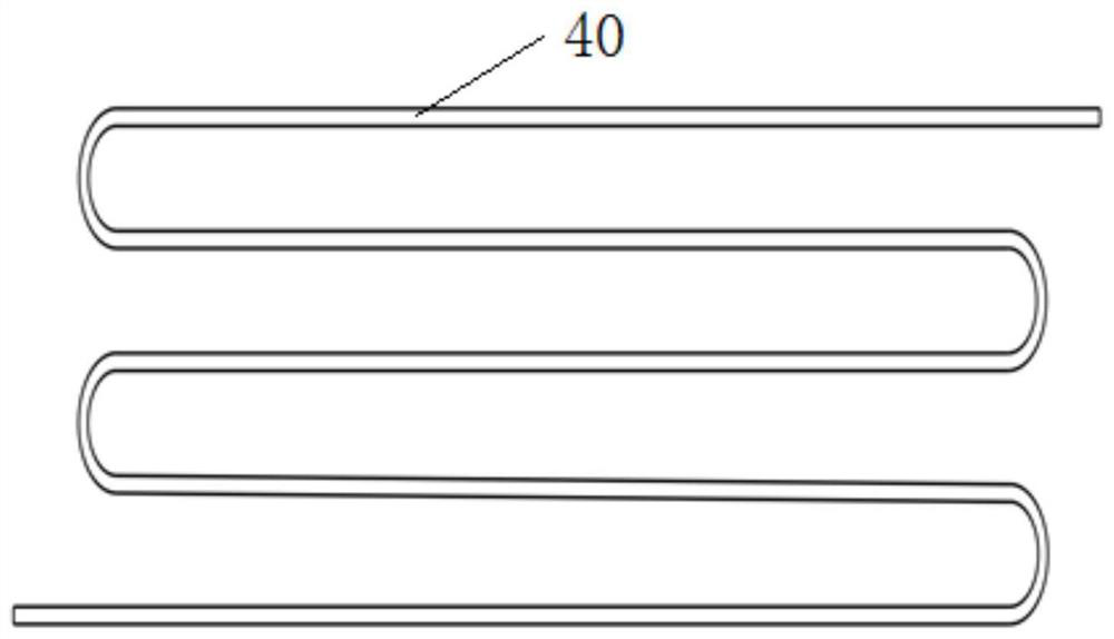 Medium-low temperature linear solar hydrogen production electric heating simulation experiment platform and experiment method