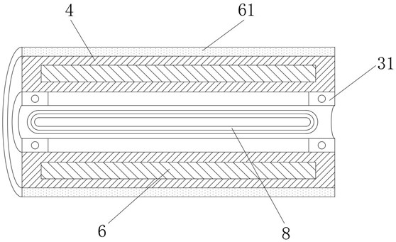 Yarn guiding device for spinning machine