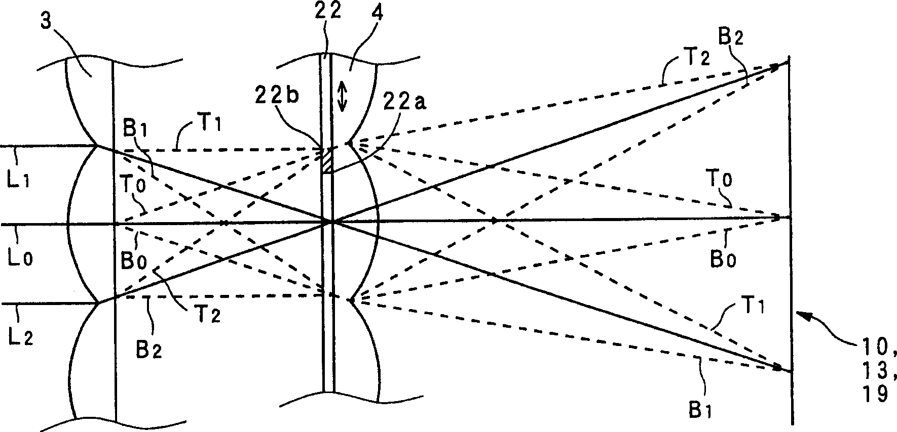 Lighting device and projection type image display device