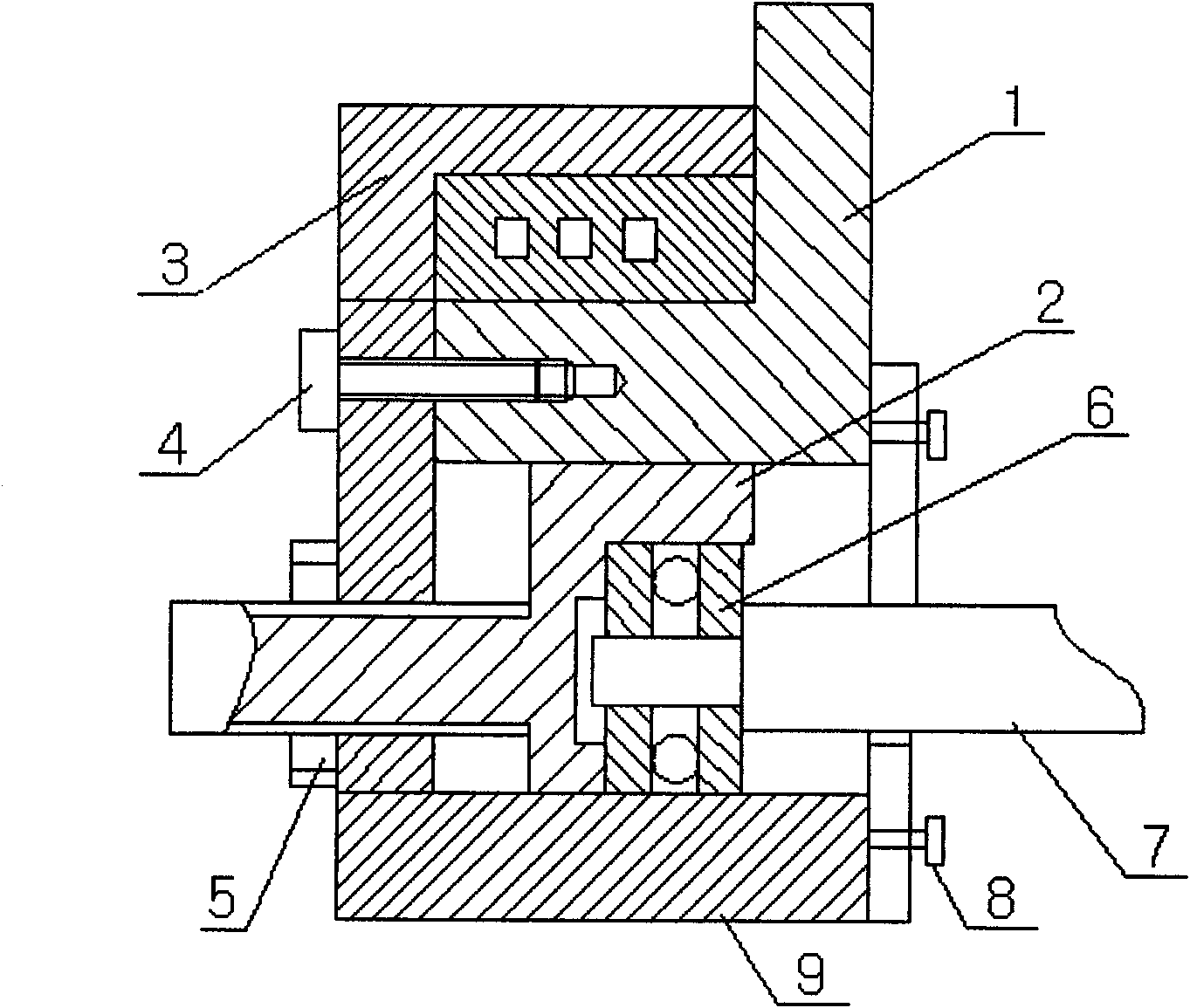 Novel mechanical brake structure