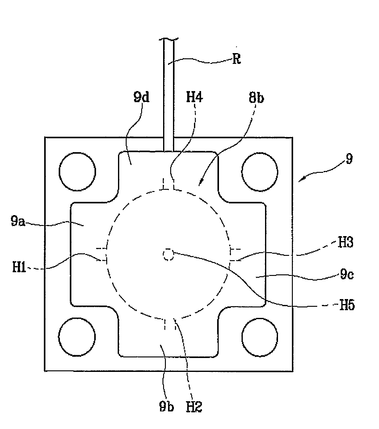 Structure of Discharging Refrigerant For Linear Compressor