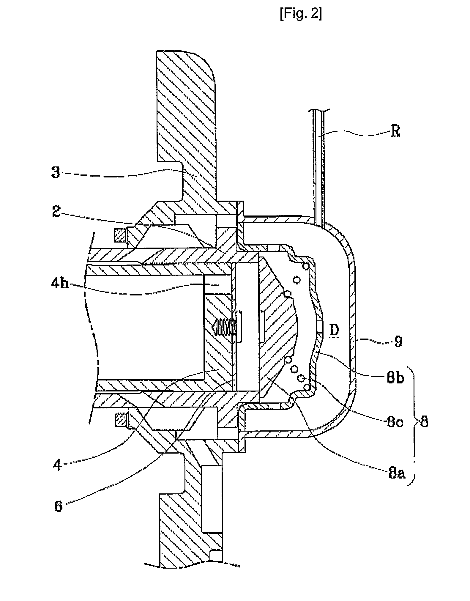 Structure of Discharging Refrigerant For Linear Compressor