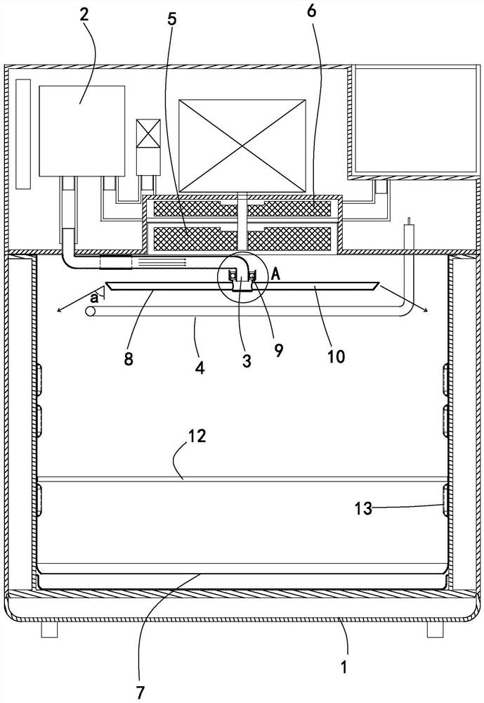 Oven with steam cleaning function and steam cleaning method thereof