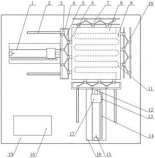 A kind of preparation device and preparation method of carbon nanotube resin film