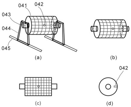 An anion performance measuring device and test method for anion textiles