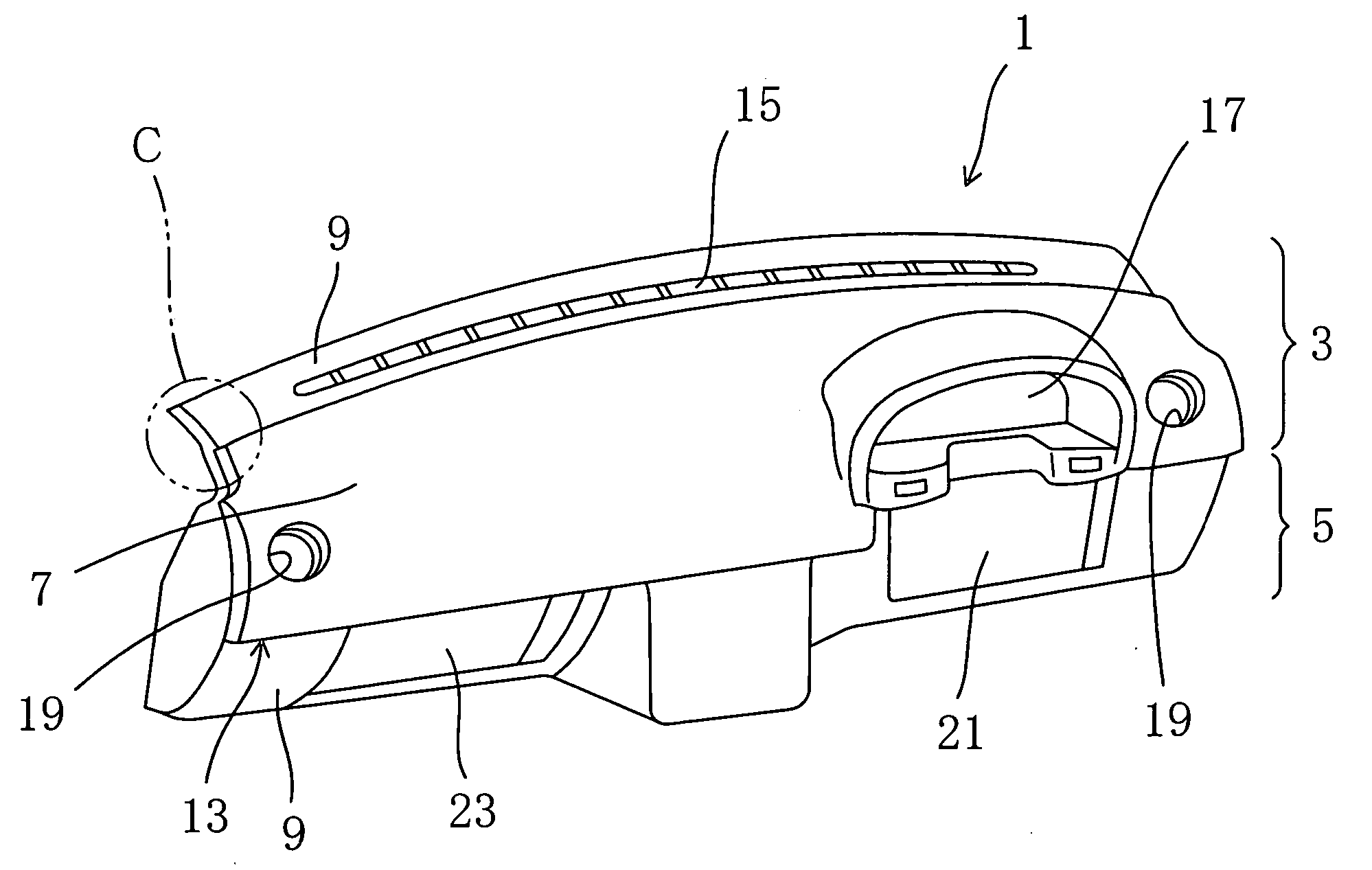 Integral skin interior trim