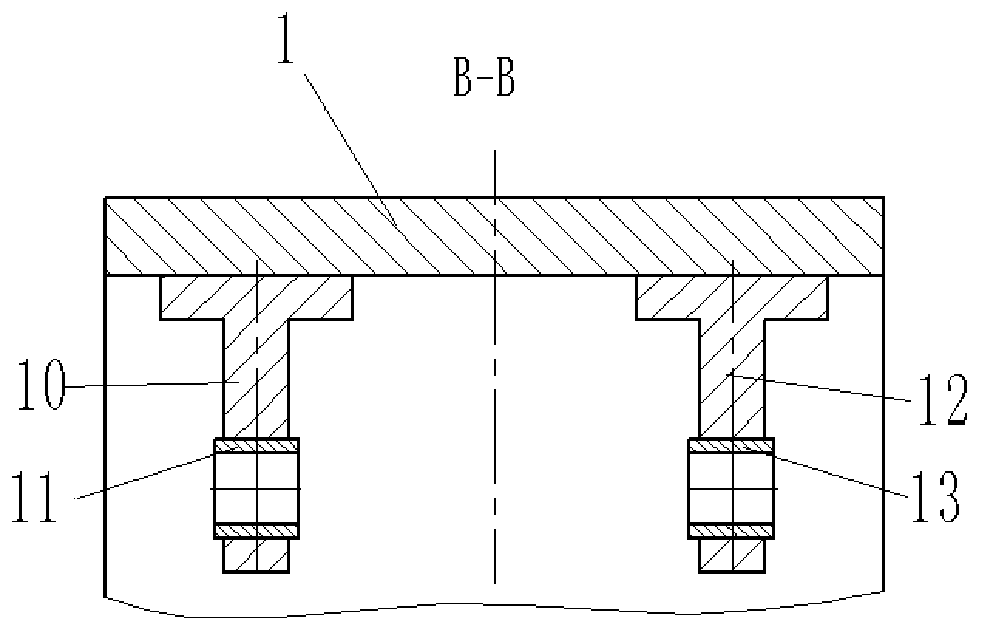 Undercarriage testing plane mounting support assembly process and tool