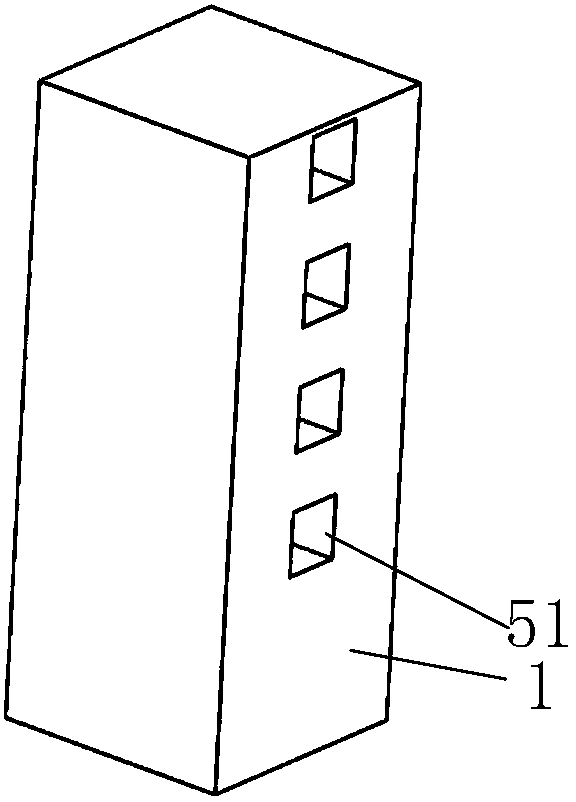 Anti-collision fire escape device for high-rise building