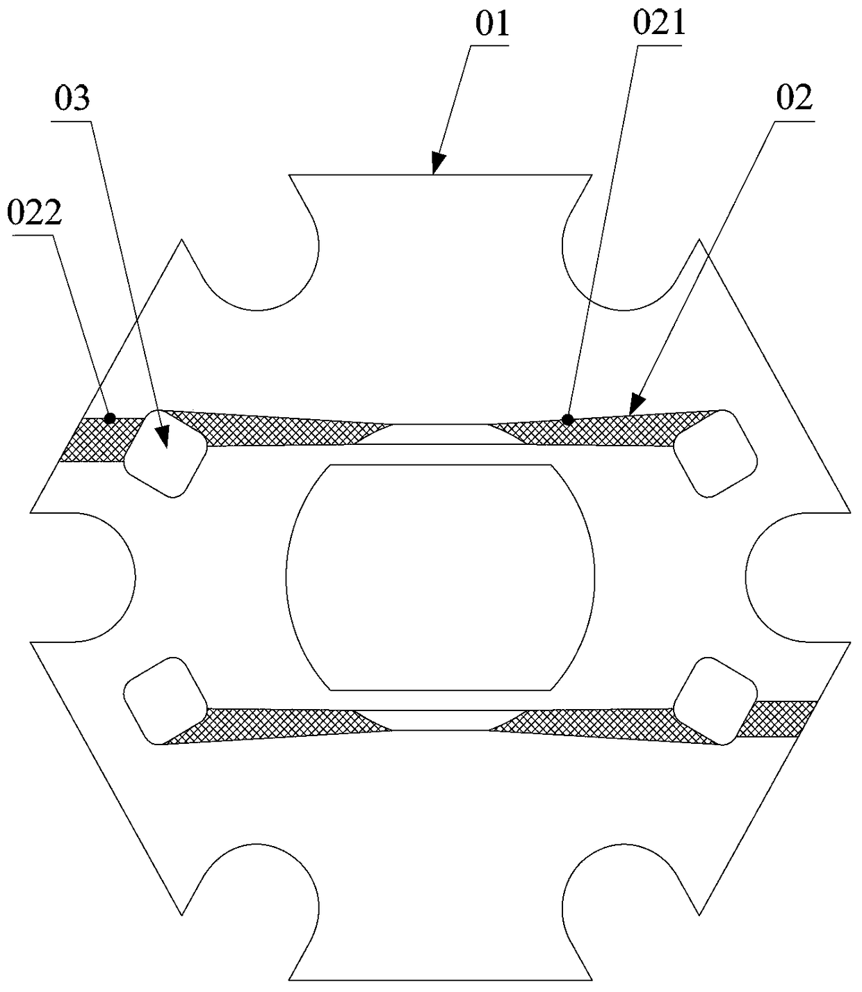 A chip-on-board substrate and its manufacturing process