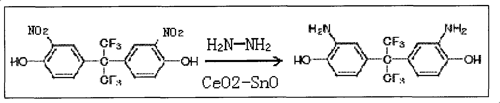Preparation method of 2,2-bis(3-amino-4-hydroxylphenyl)hexafluoropropane
