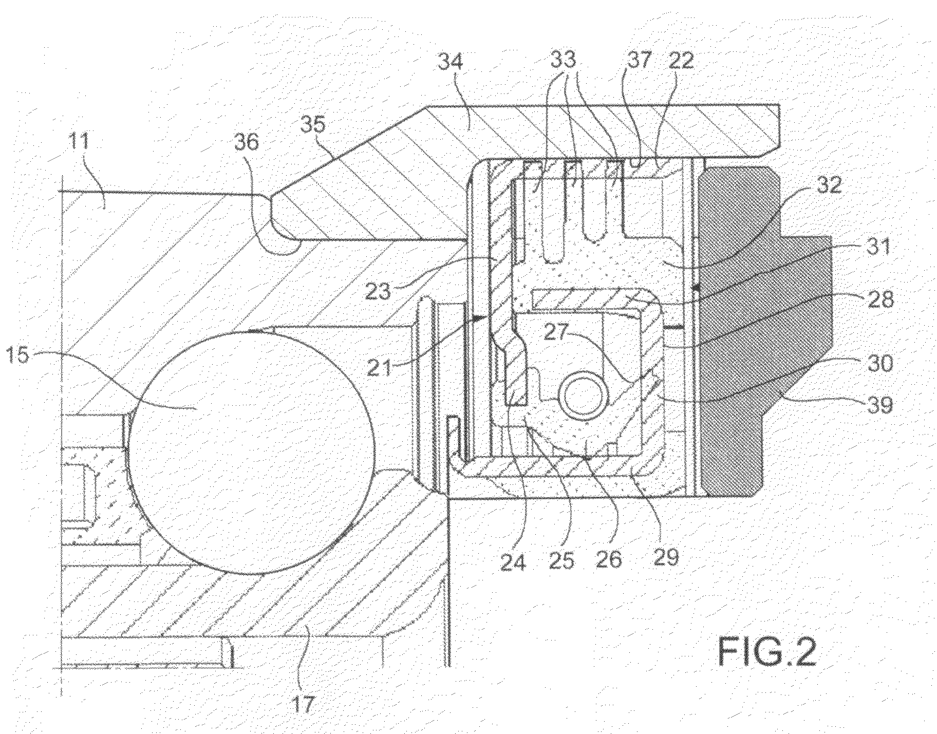Hub-bearing assembly for soil-working discs