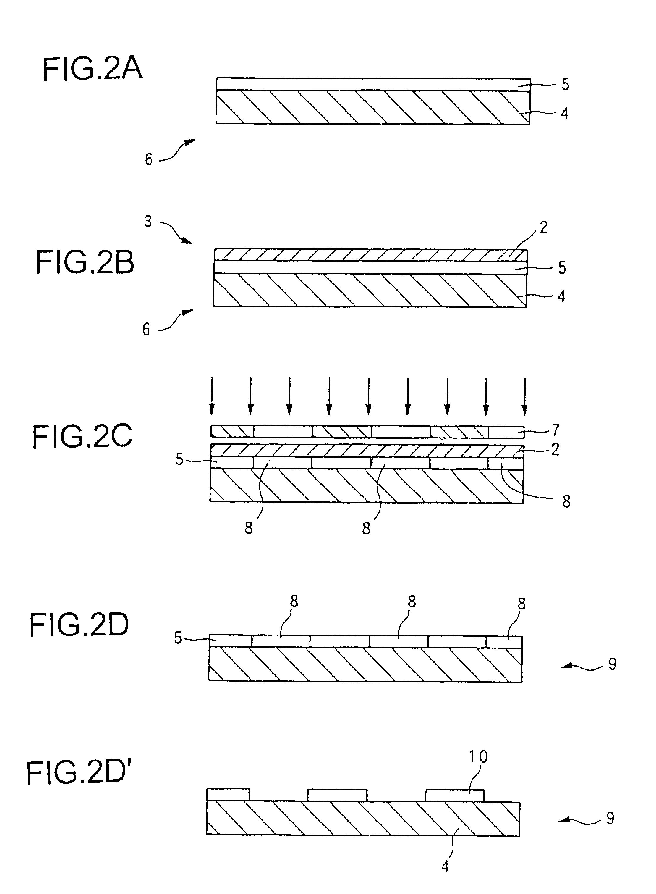 Process for production of pattern-forming body