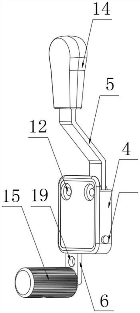 Novel wheelchair braking and parking control device