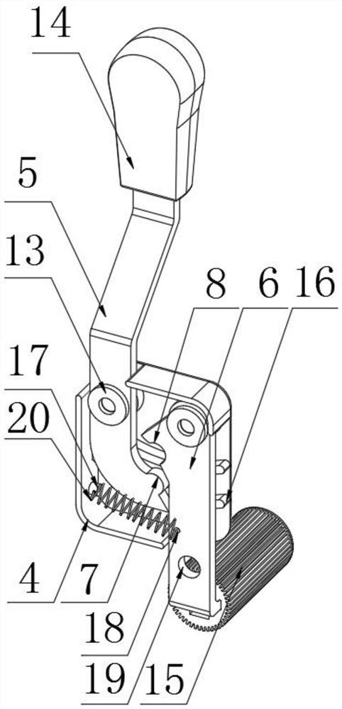 Novel wheelchair braking and parking control device